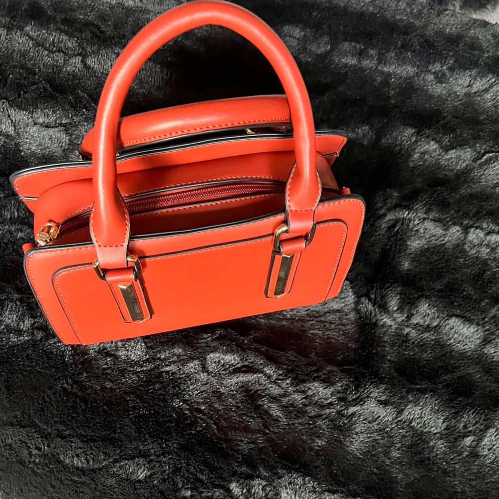 Faux Leather Handbag